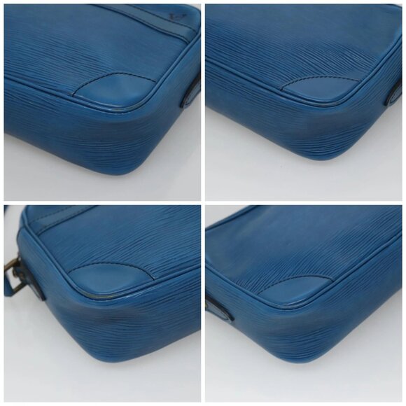 LOUIS VUITTON Epi Trocadero 23 Shoulder Bag Blue M52305 LV Auth BA2273 - Picture 14 of 16